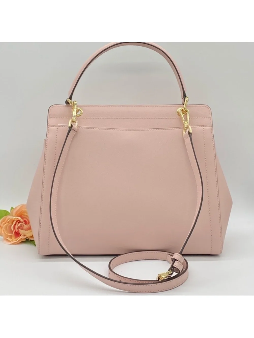 MICHAEL KORS TALIA LARGE TH SATCHEL BLOSSOM